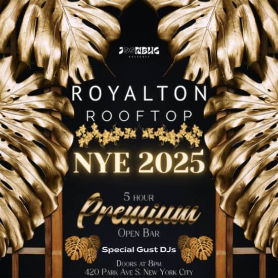 Royalton Hotel Rooftop NYE 2025