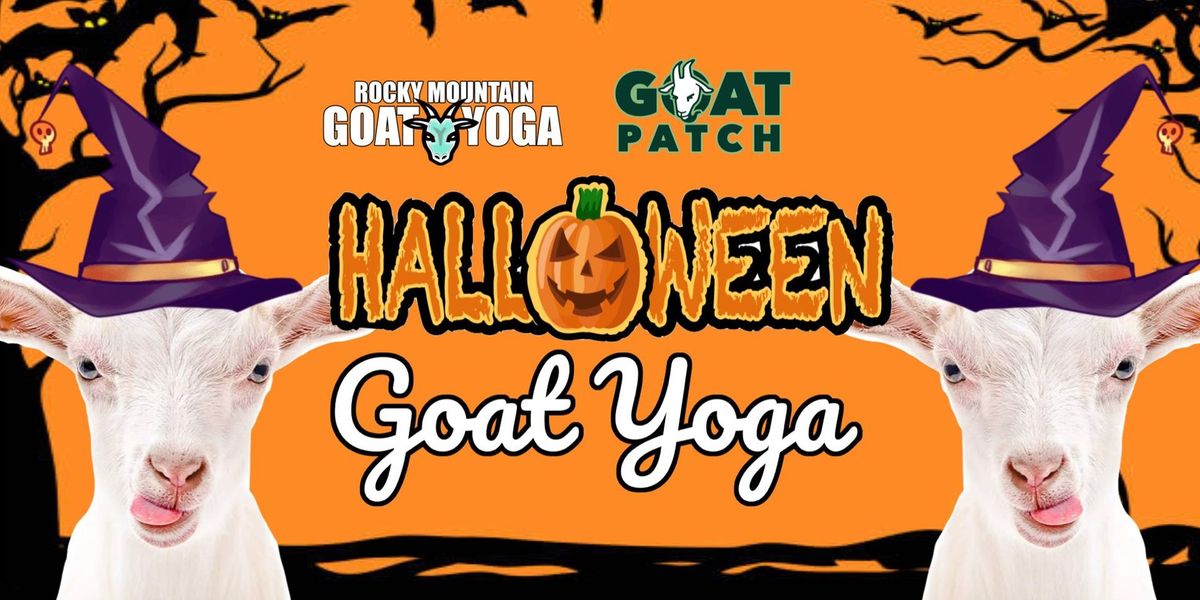 Halloween Goat Yoga - October 26th (GOAT PATCH BREWING CO.)