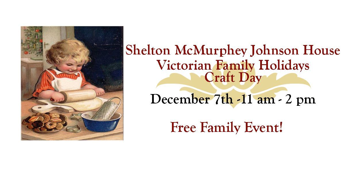 Victorian Family Holidays Craft Day!