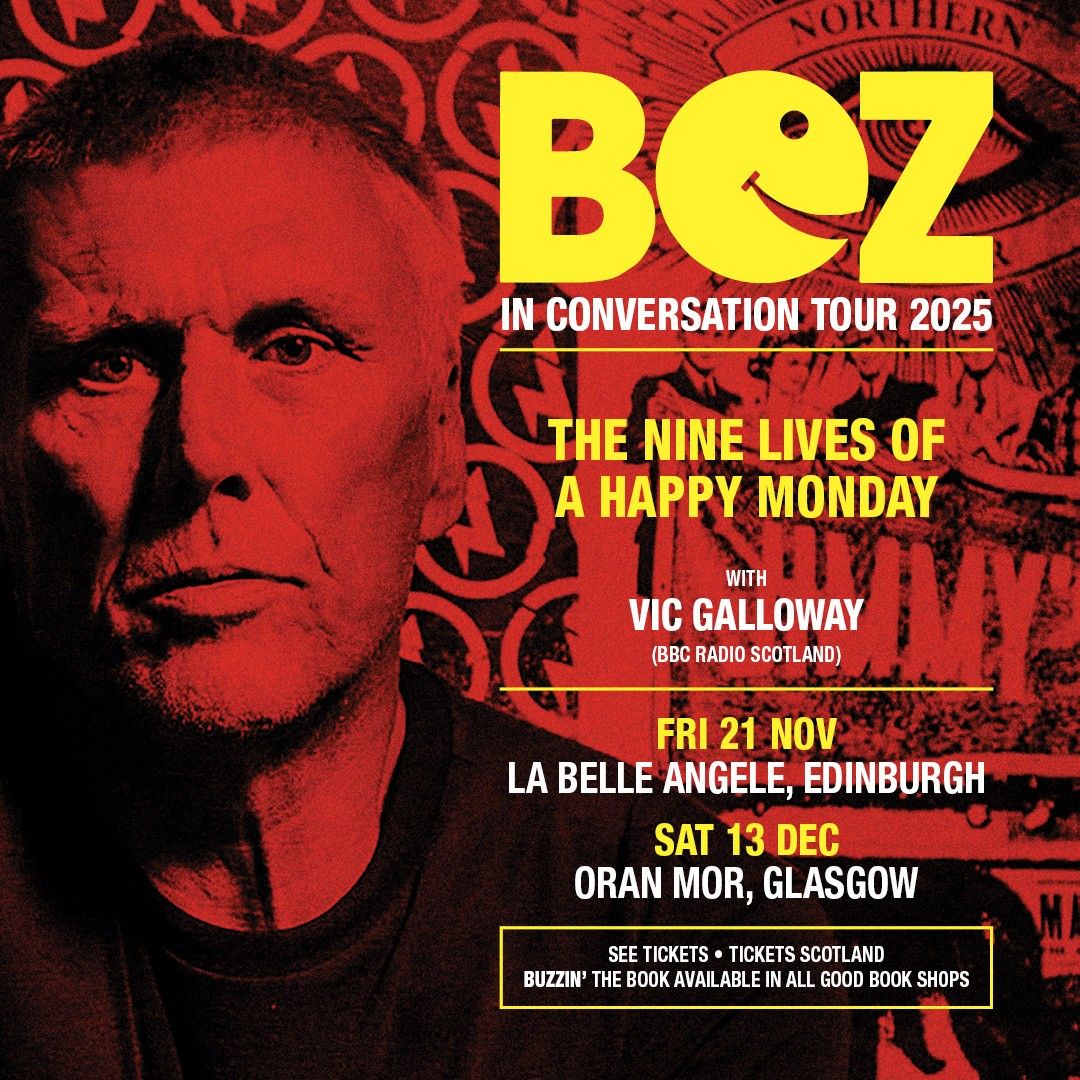 Bez In Conversation \/ with Vic Galloway \/ La Belle Angele \/ Edinburgh \/ 21.11.25