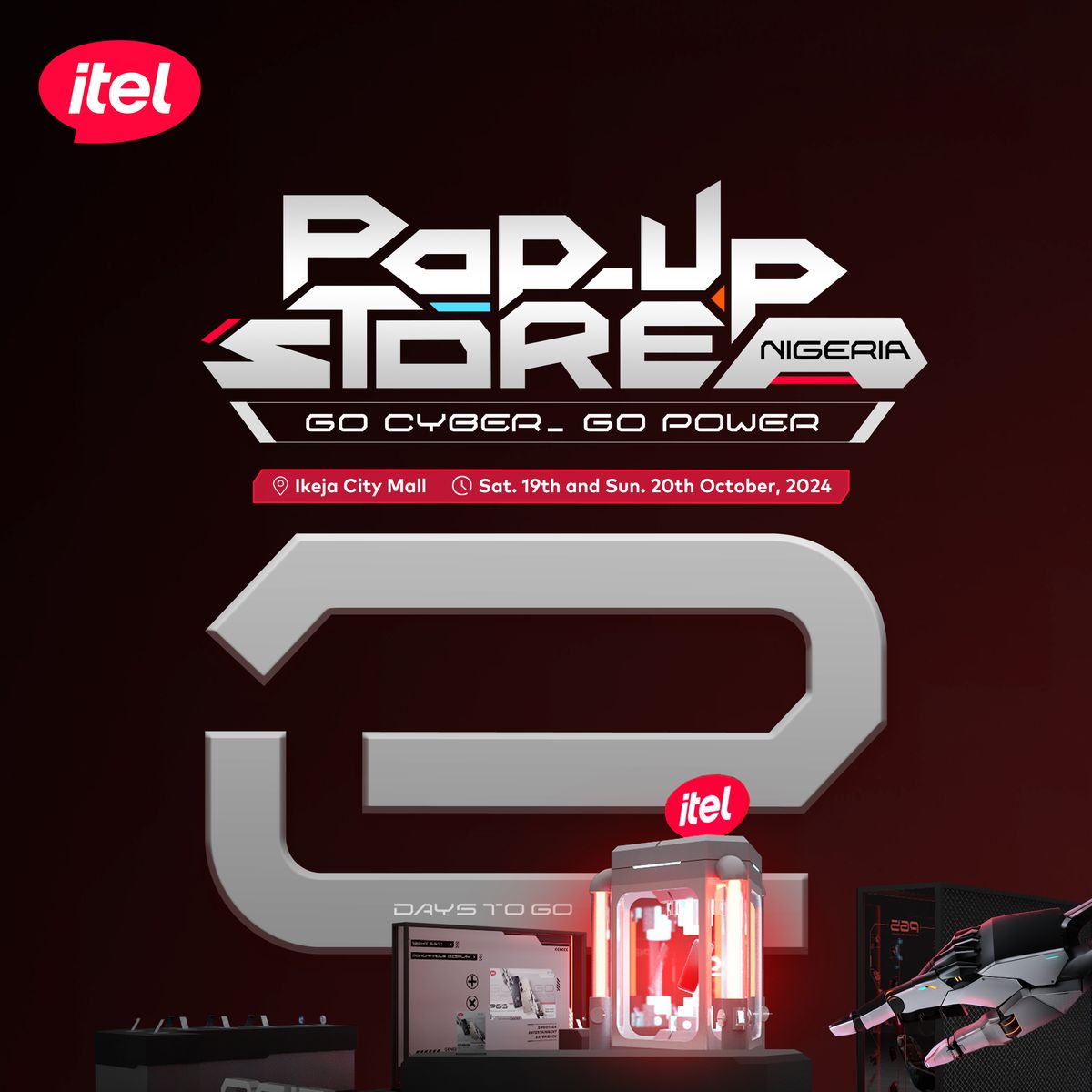 itel P65 Pop-Up Store