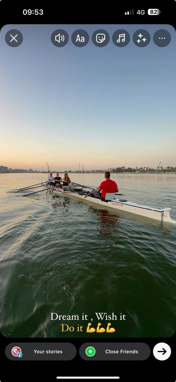 Rowing beginner\u2019s ride