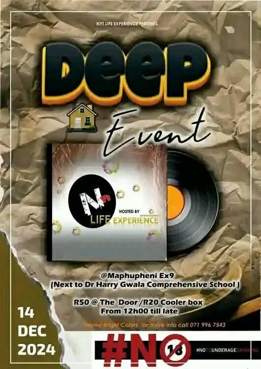 Deep house event