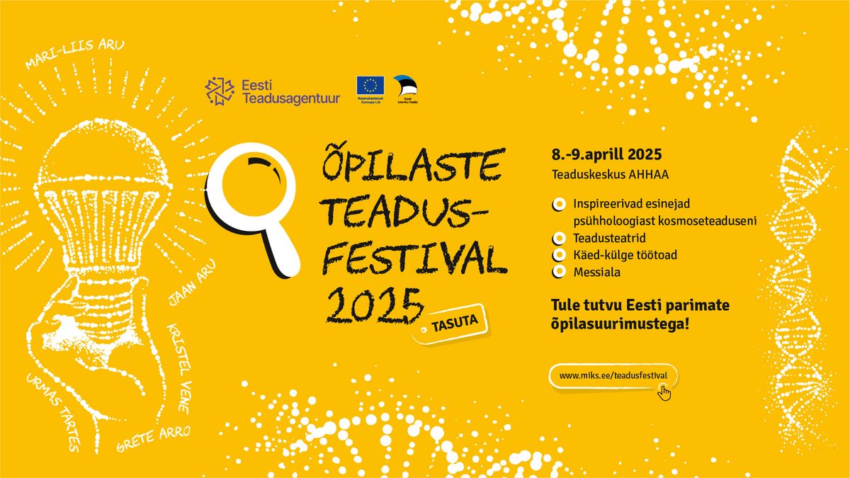 \u00d5pilaste teadusfestival 2025