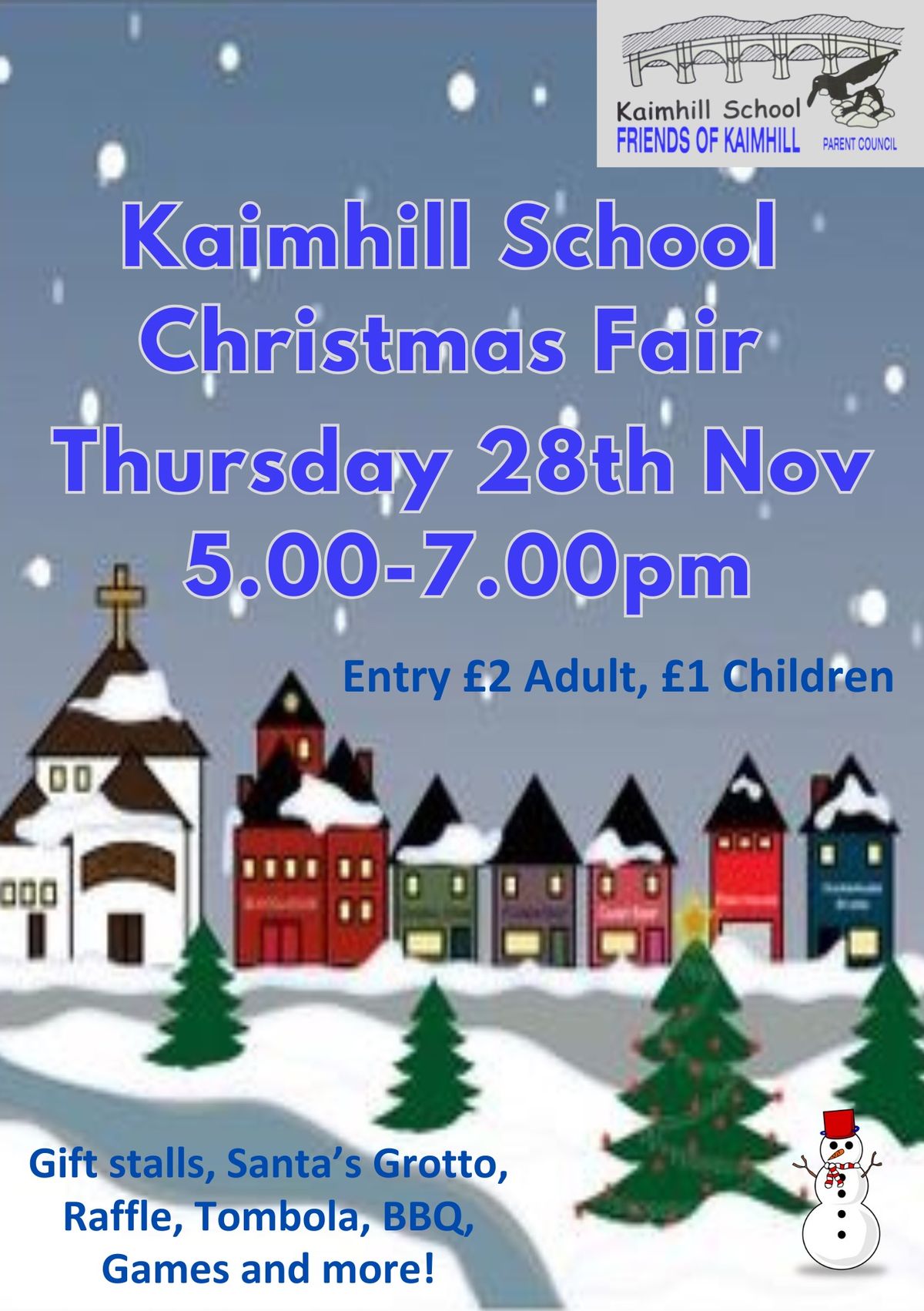 Kaimhill School Christmas Fair