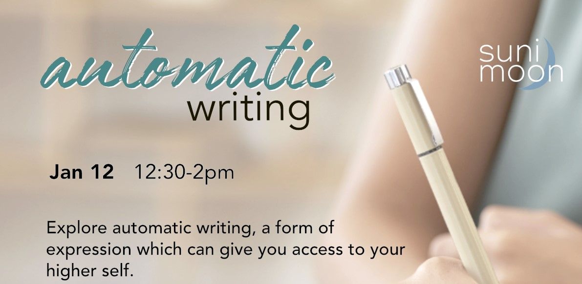 Automatic Writing with Suni Moon