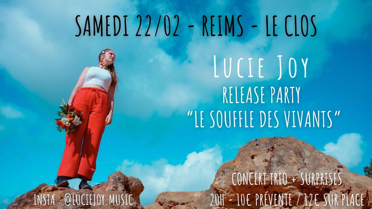 Lucie Joy - release party au Clos !