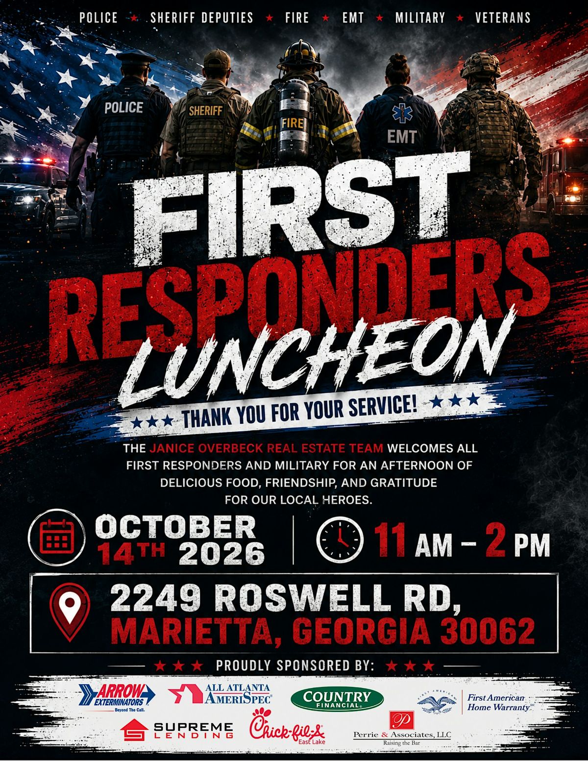 First Responders Luncheon