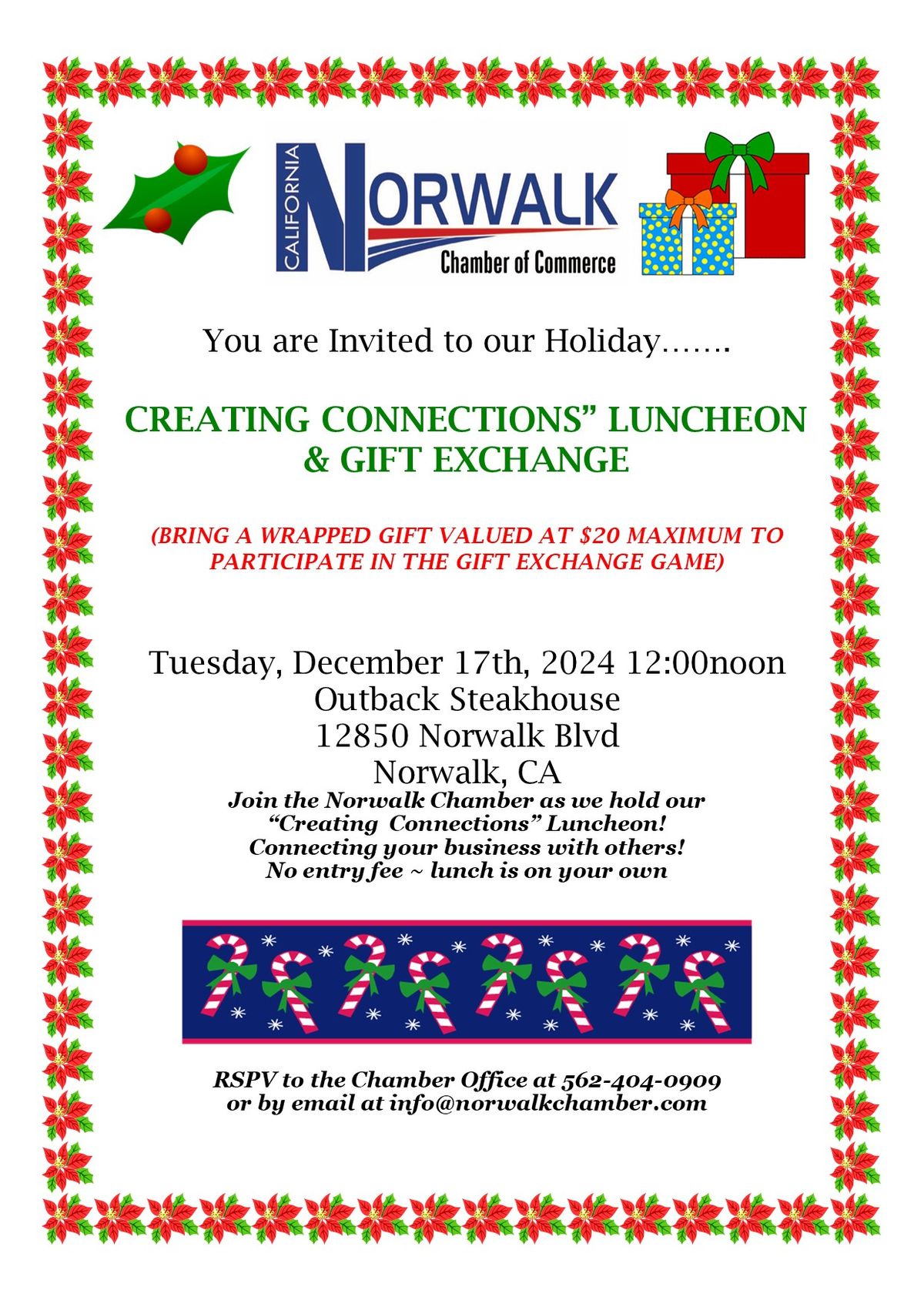 "Creating Connections" Luncheon & Gift Exchange