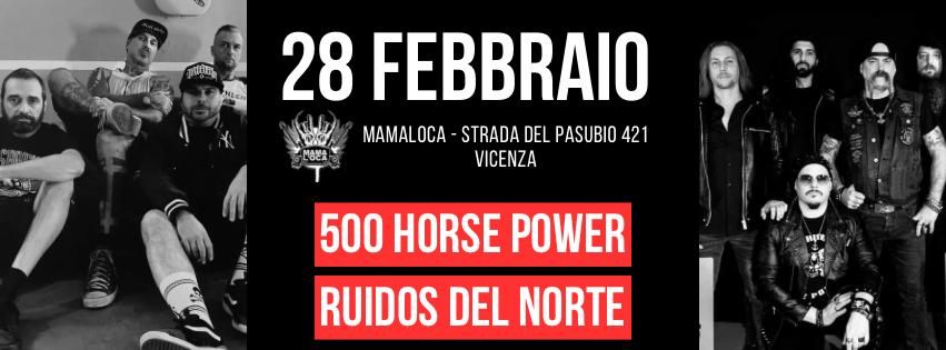 500 HORSE POWER & RUIDOS DEL NORTE - LIVE AT MAMAL'OCA