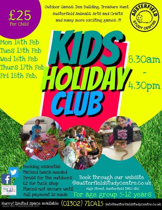 Holiday Club, Austerfield Study Centre & Community Hub, Doncaster, 14 ...