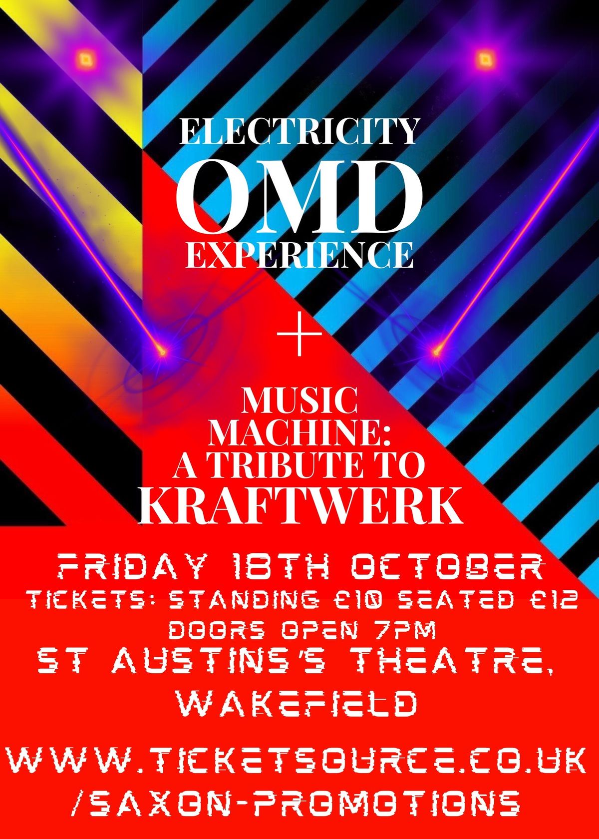 Electricity OMD Experience + Music Machine: A Tribute To KRAFTWERK