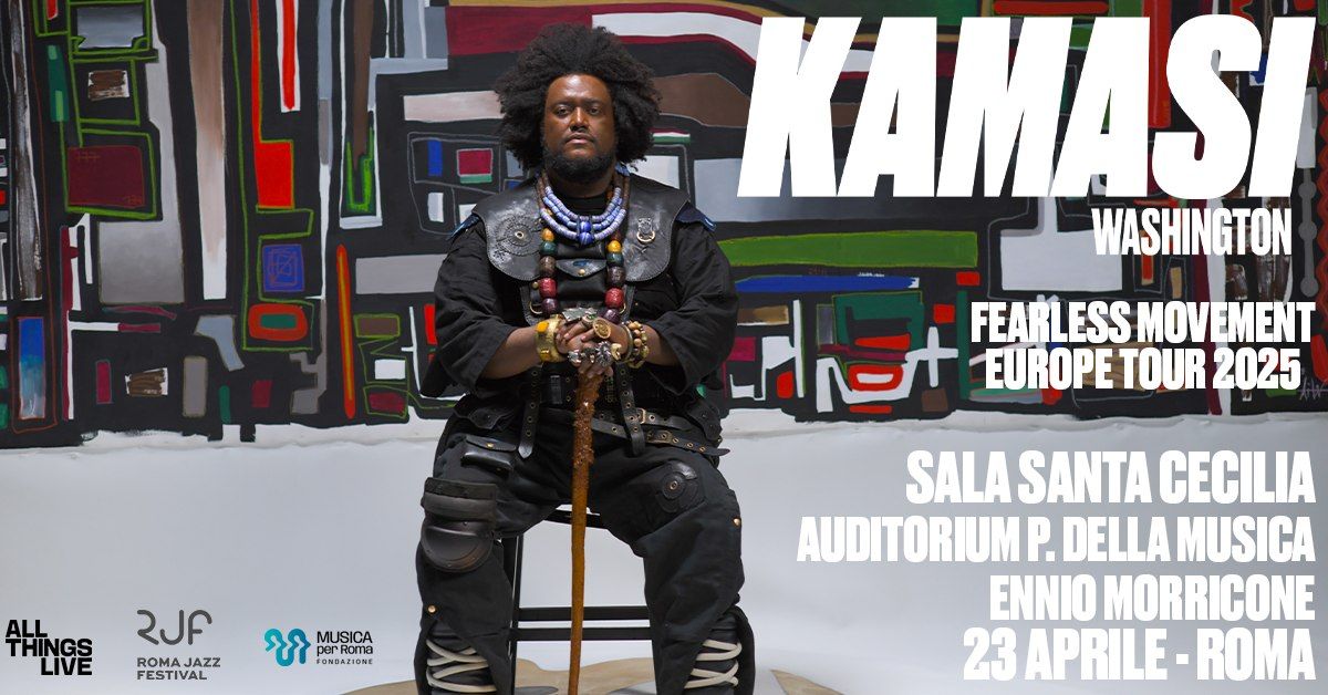 Kamasi Washington \/ Fearless Movement Europe Tour 2024 \/ Roma