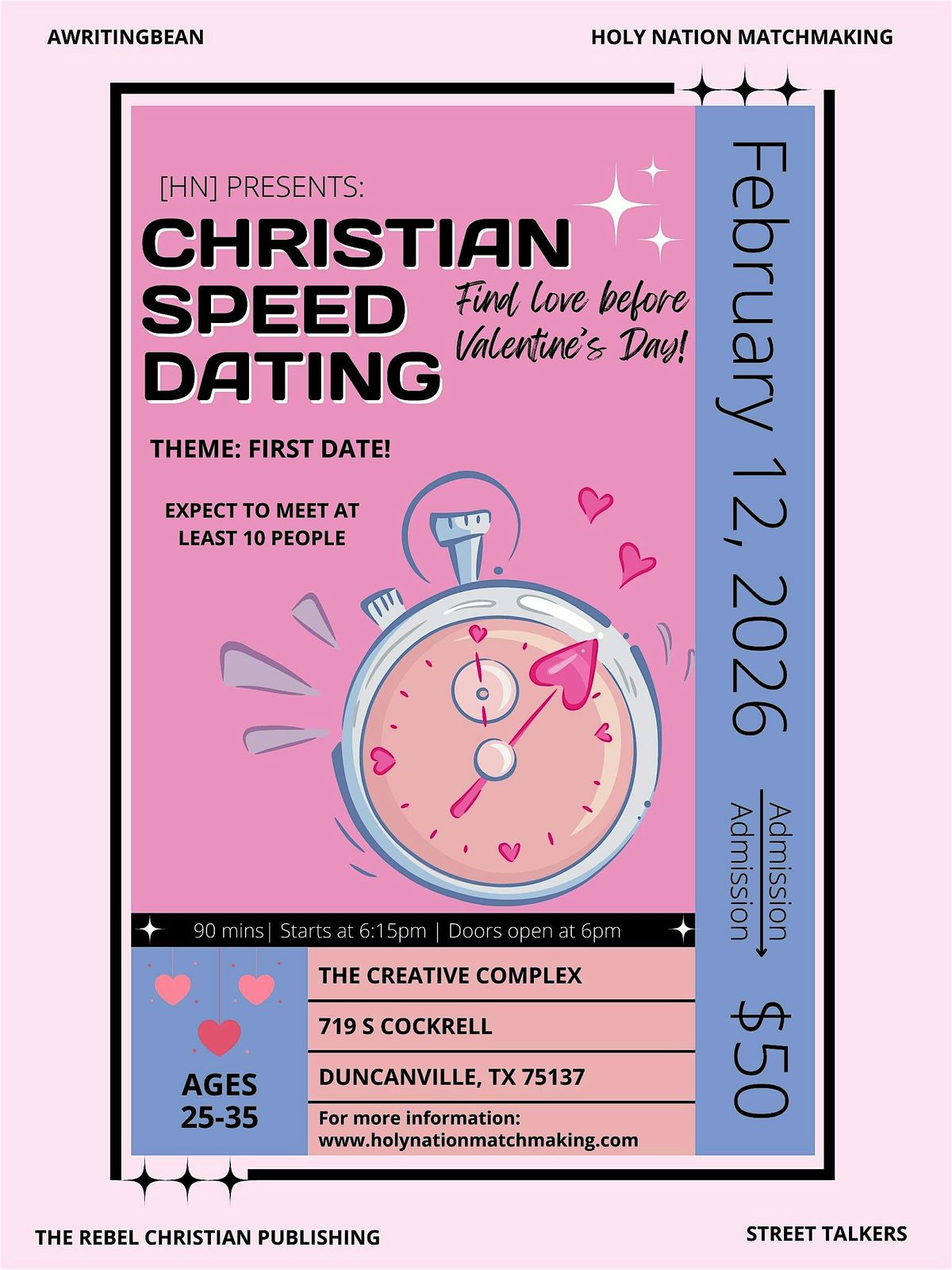 Christian Speed Dating (25-35) DFW