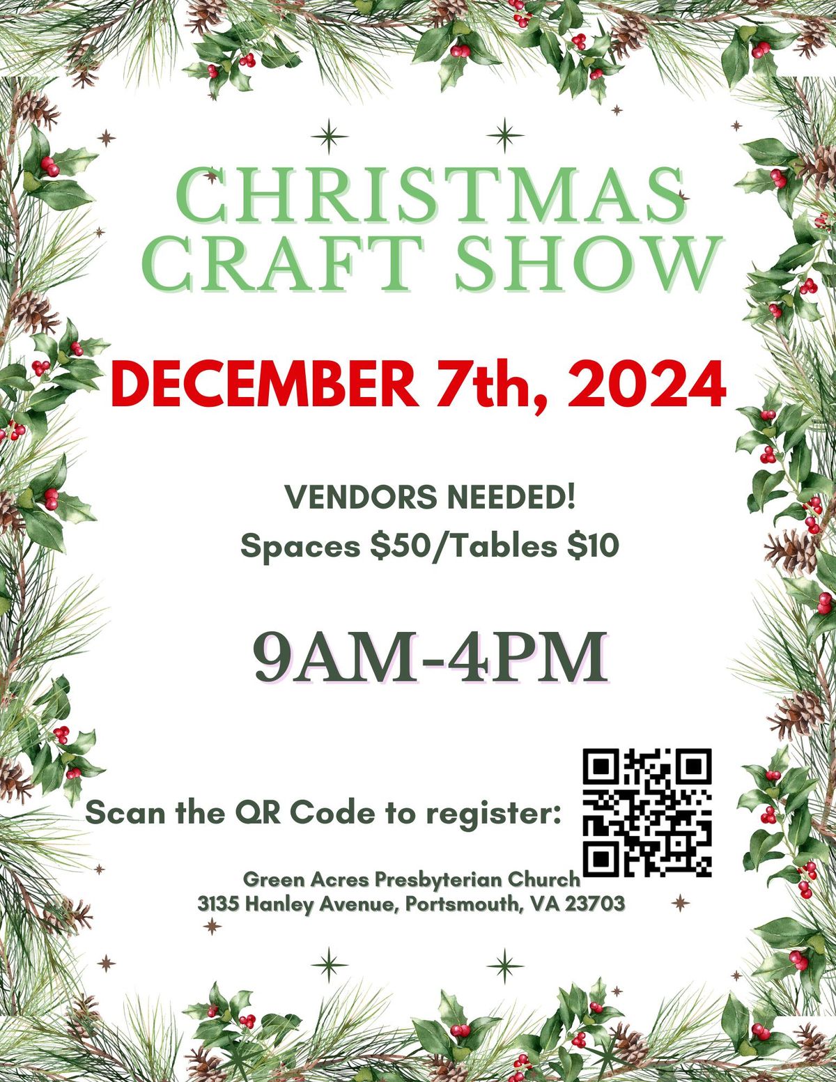 Annual Christmas Craft Show