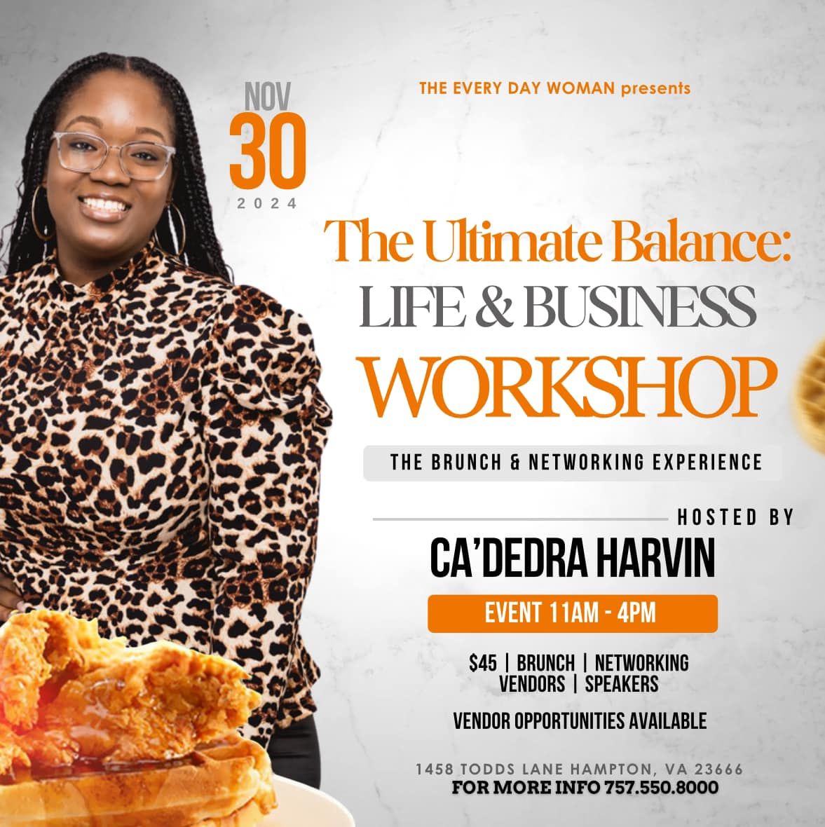 The Ultimate Balance: Life & Business Workshop