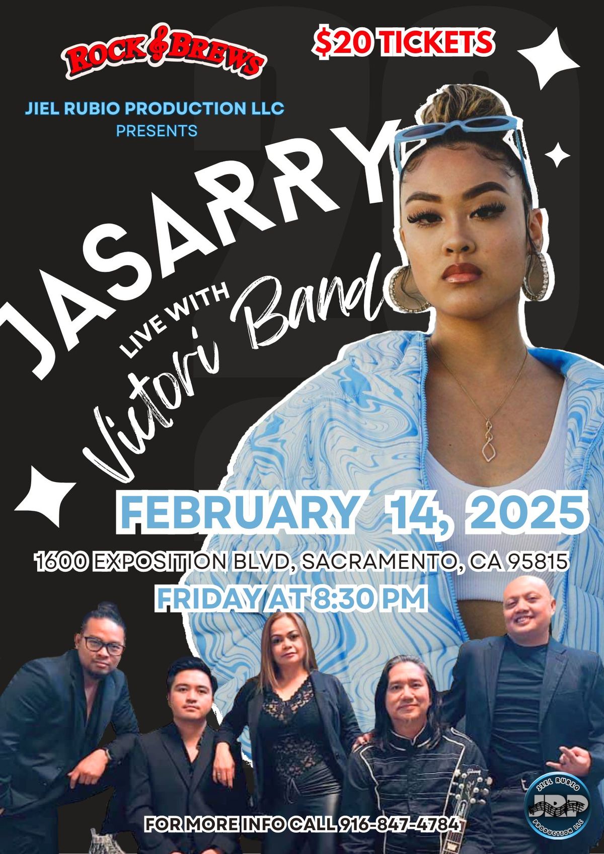 Live Performance by "JASARRY with VICTORI BAND" at Rock & Brews