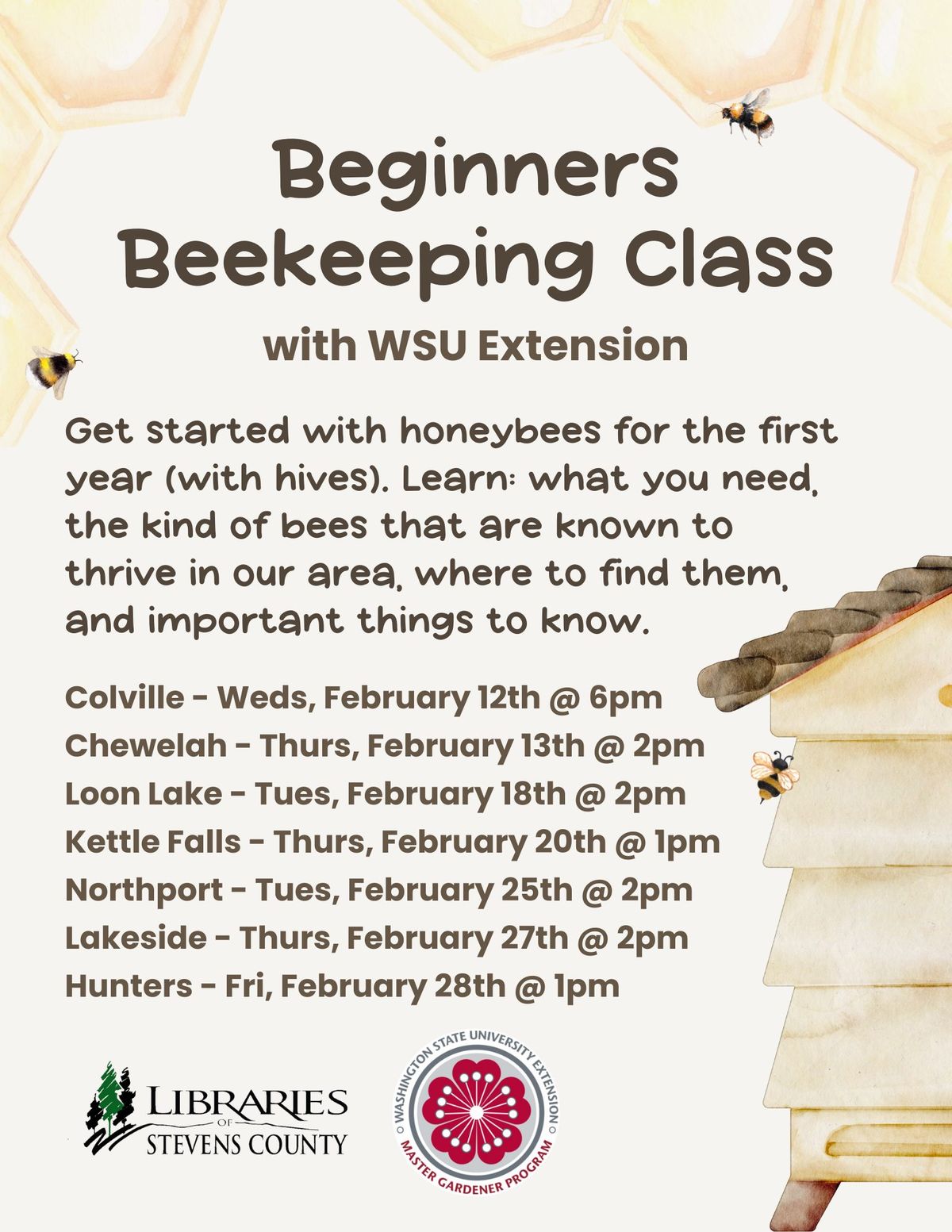 Lakeside - Beginners Beekeeping Class