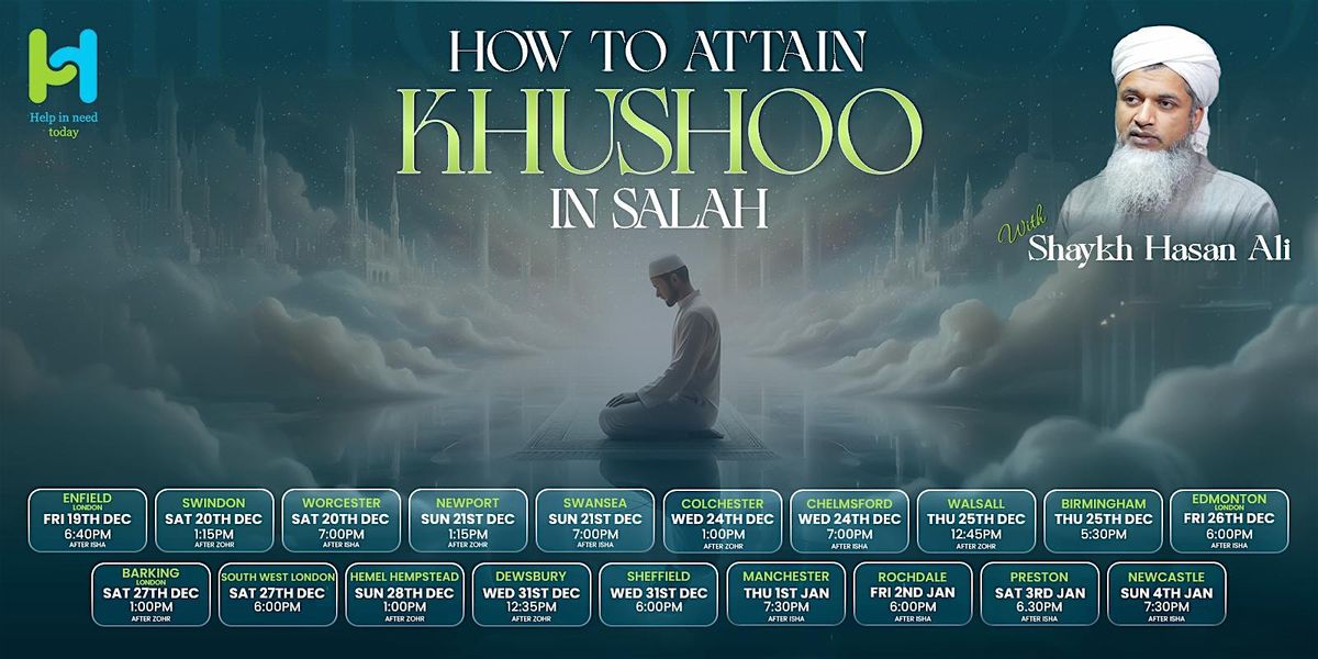 How To Attain Khushoo In Salah - Dewsbury