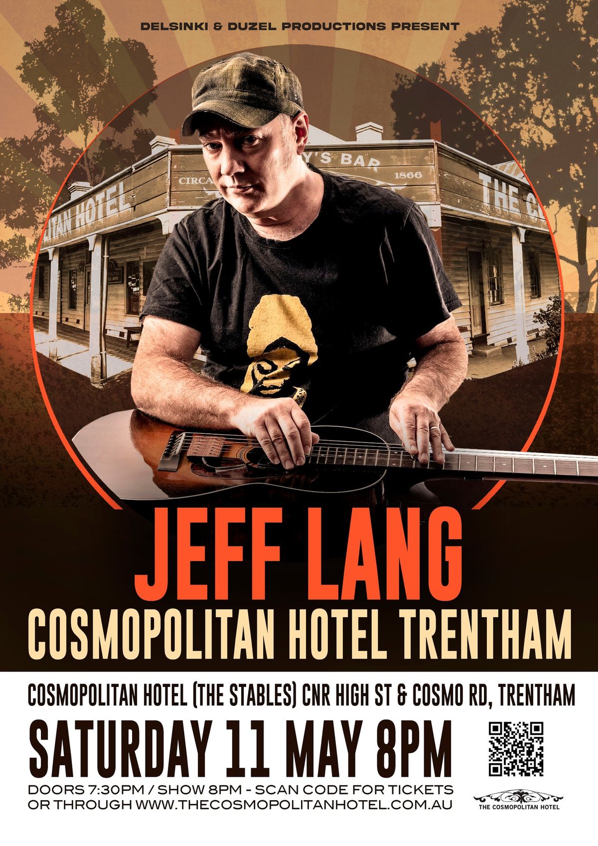 Jeff Lang @ The Cosmopolitan Hotel, Trentham VIC