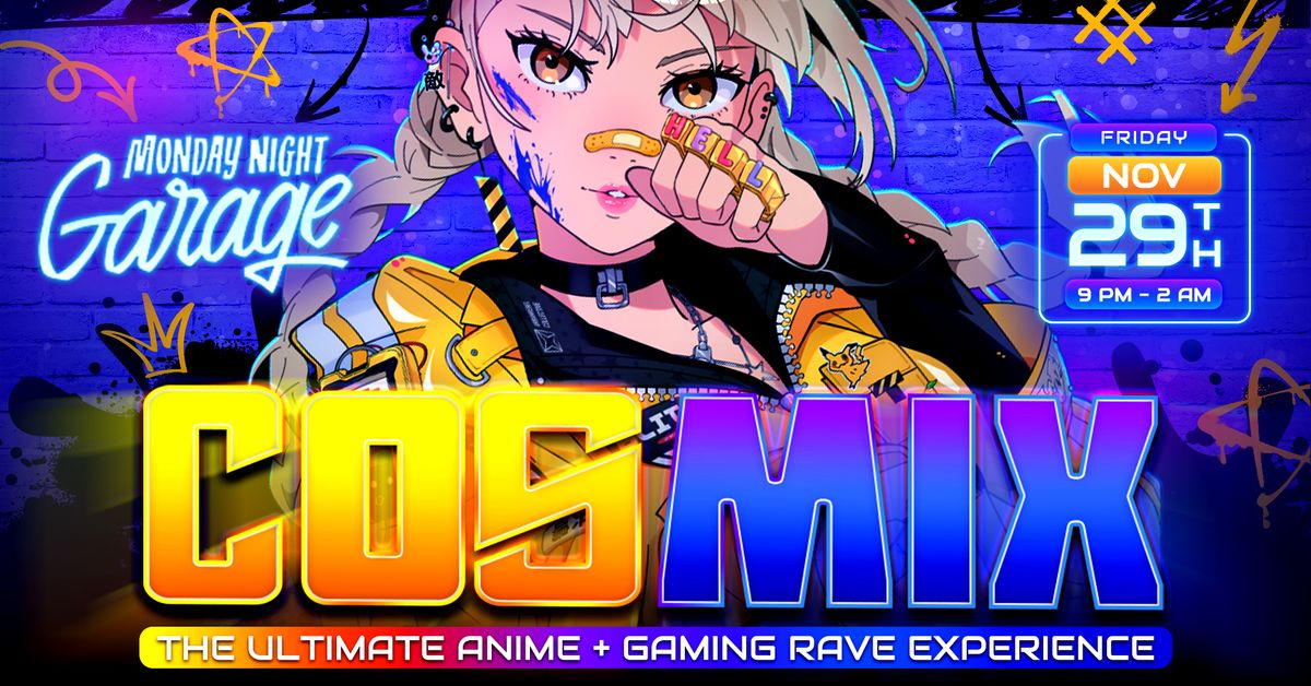 Cosmix Rave: The Ultimate Anime + Gaming Rave (Atlanta)