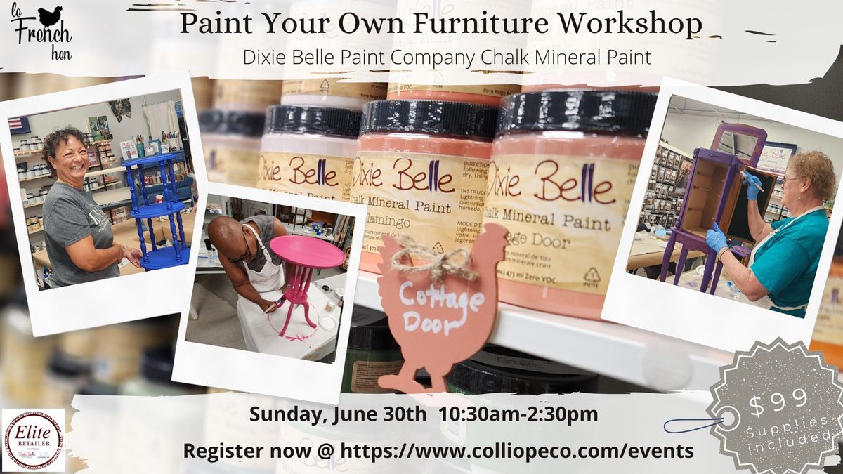 Paint Your Own Furniture