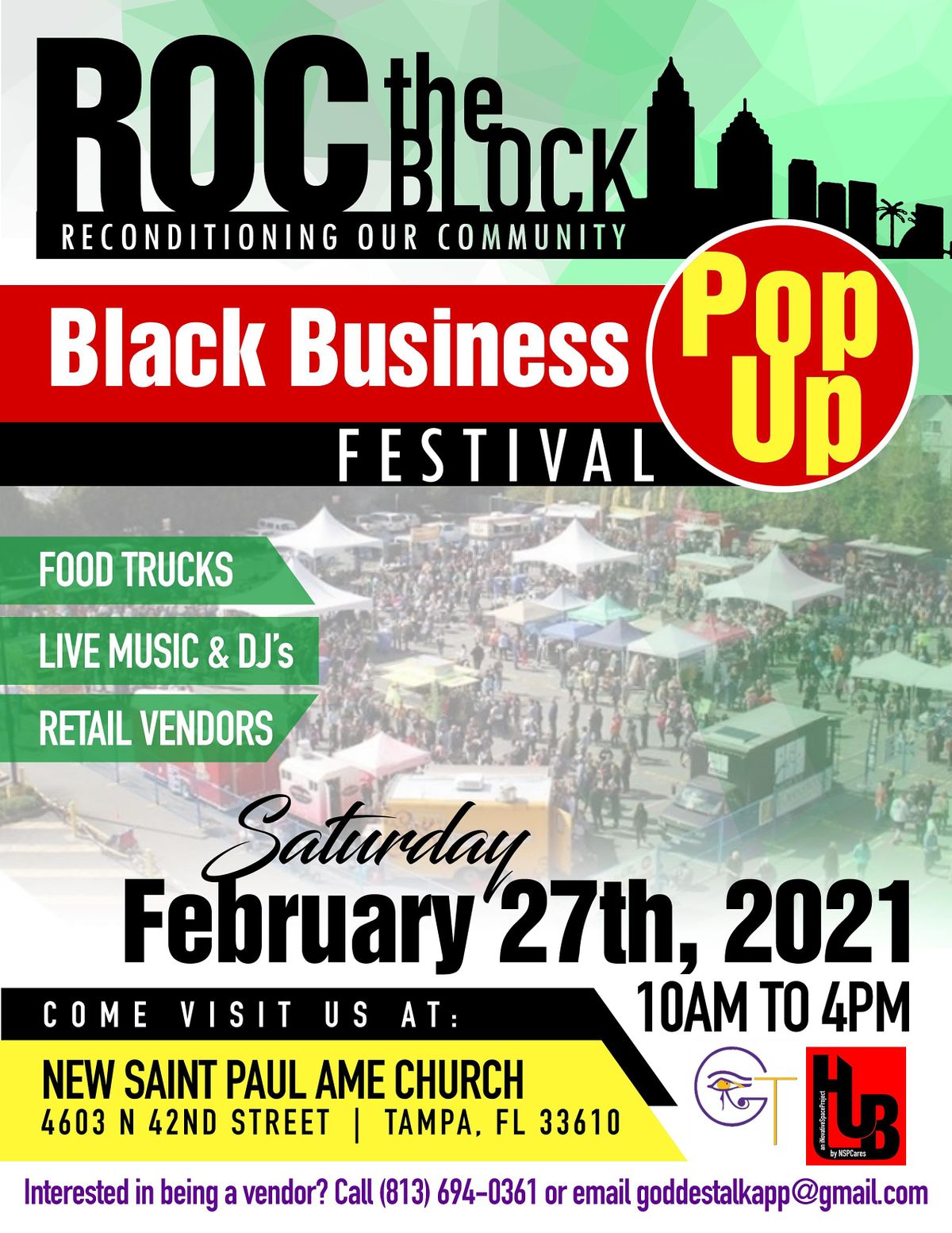 R.O.C. TheBlock Black Business PopUp Festival