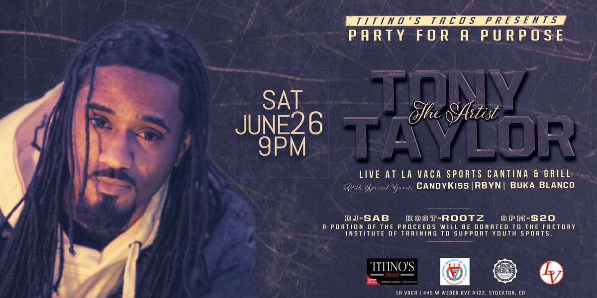Tony Taylor The Artist - Party For A Purpose