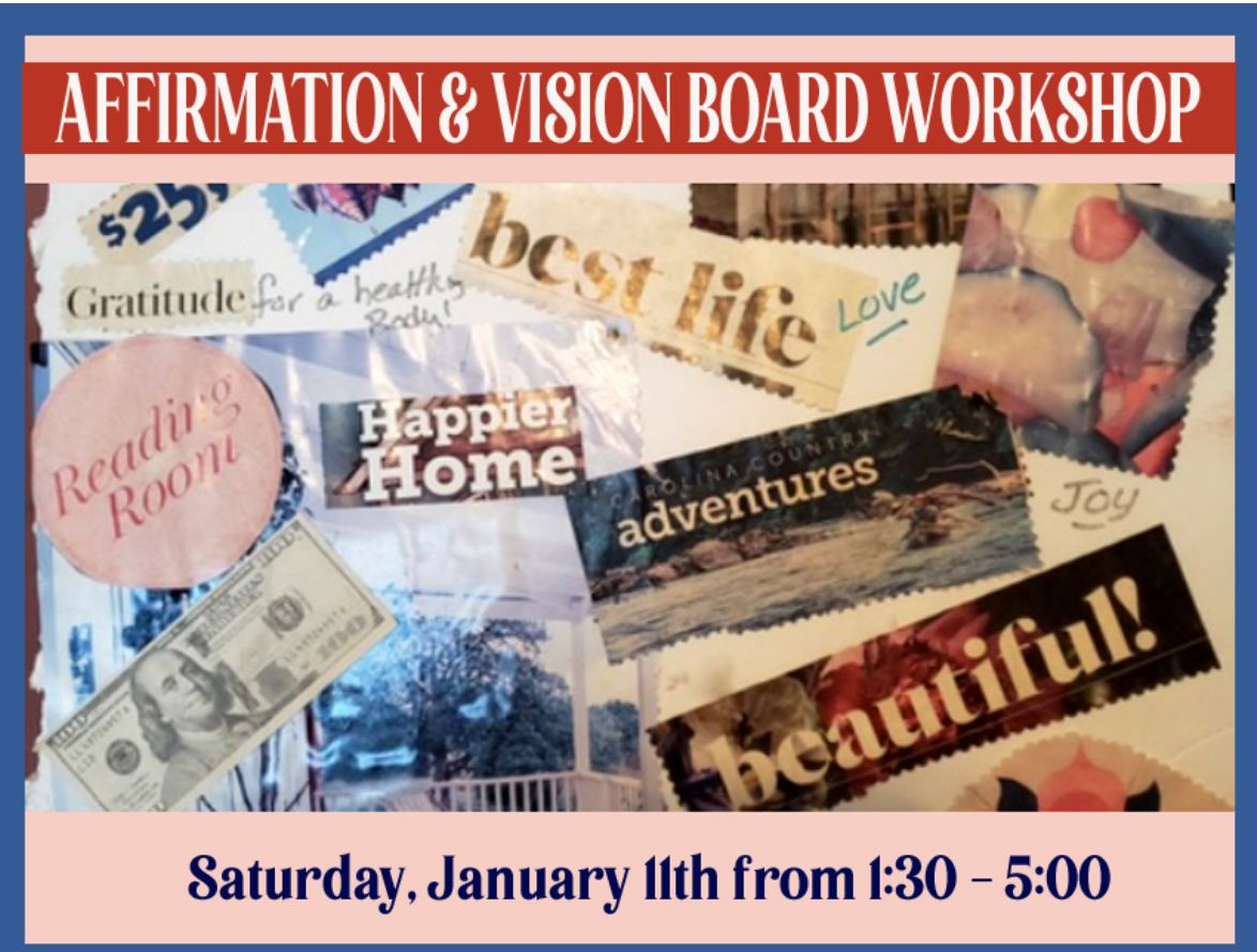 Affirmation and Vision Board Workshop