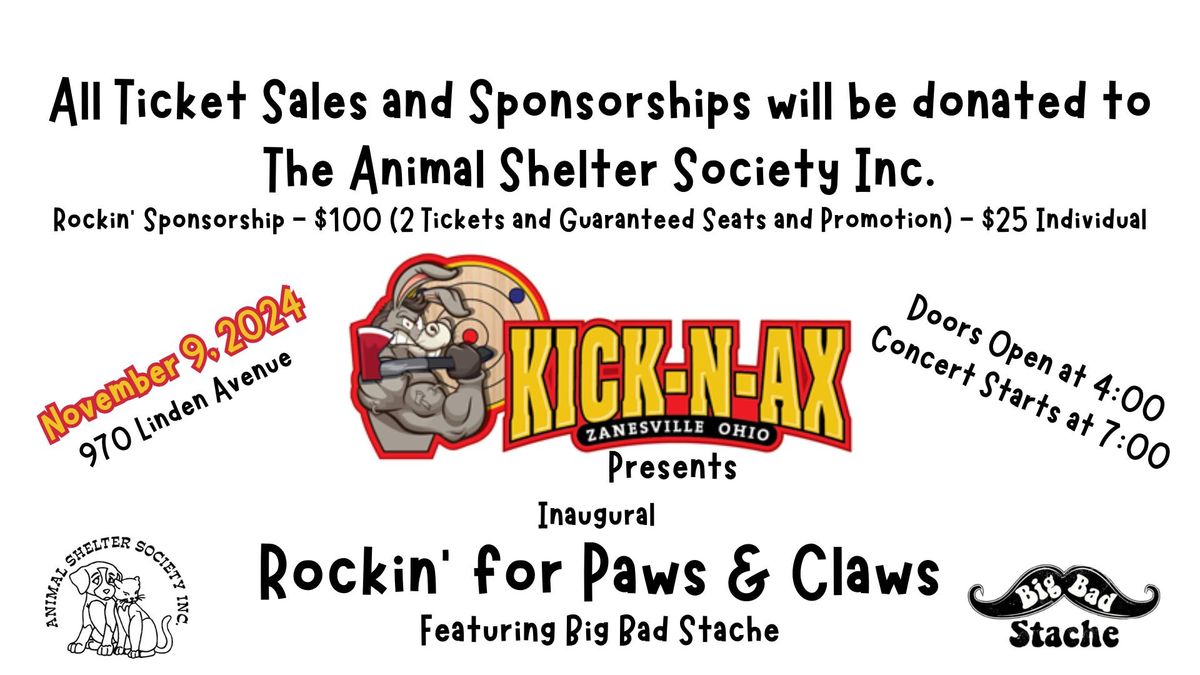 Rockin' for Paws and Claws Concert