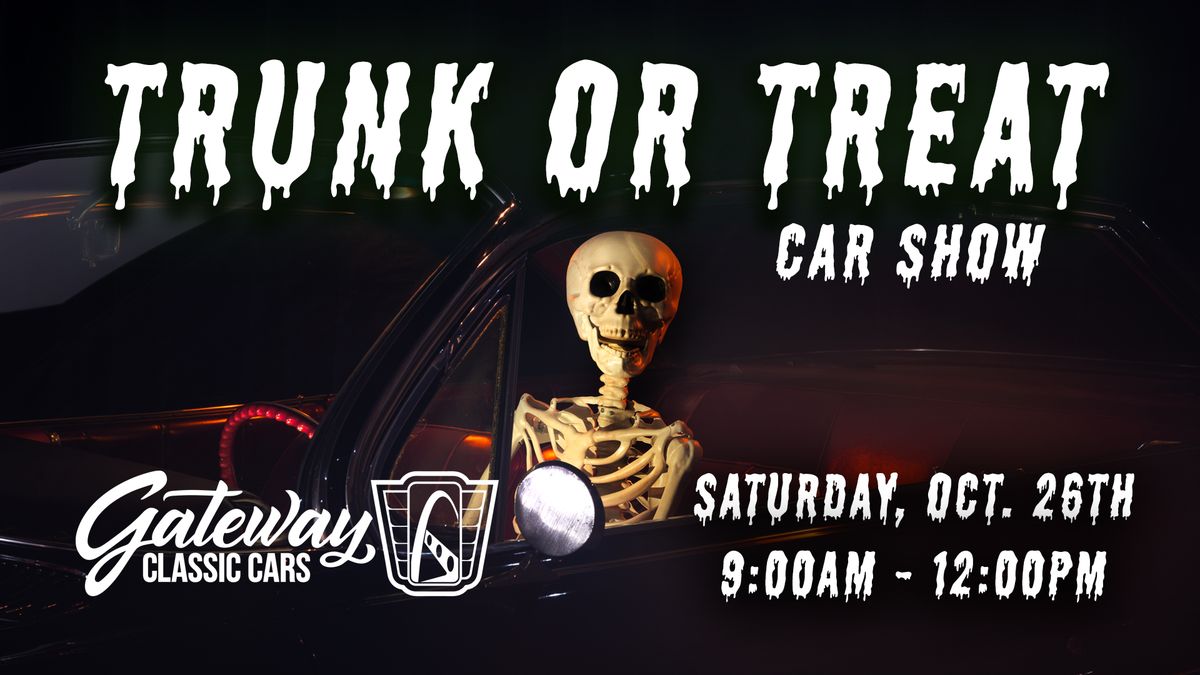 Trunk or Treat Caffeine and Chrome \u2013 Gateway Classic Cars of Scottsdale