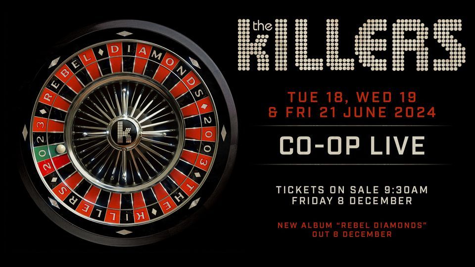THE KILLERS in Manchester \ud83d\ude0d