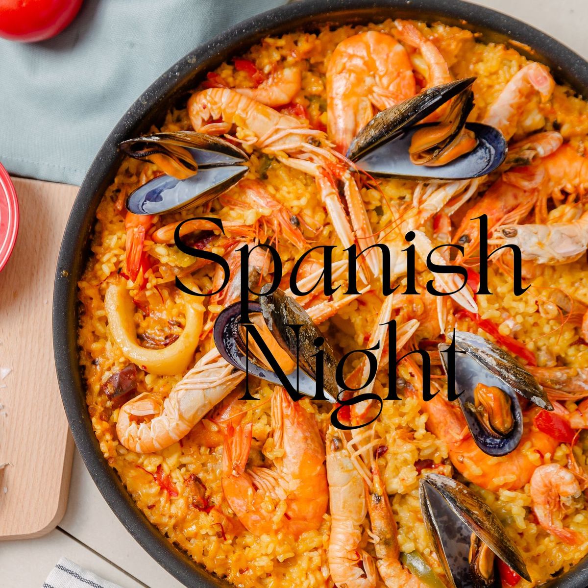 Spanish Night - 3 course meal & E Latino band!