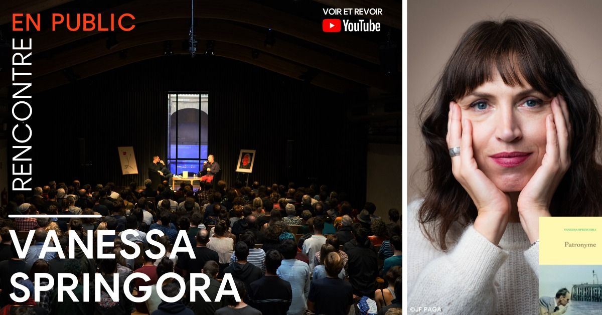 Rencontre avec Vanessa Springora