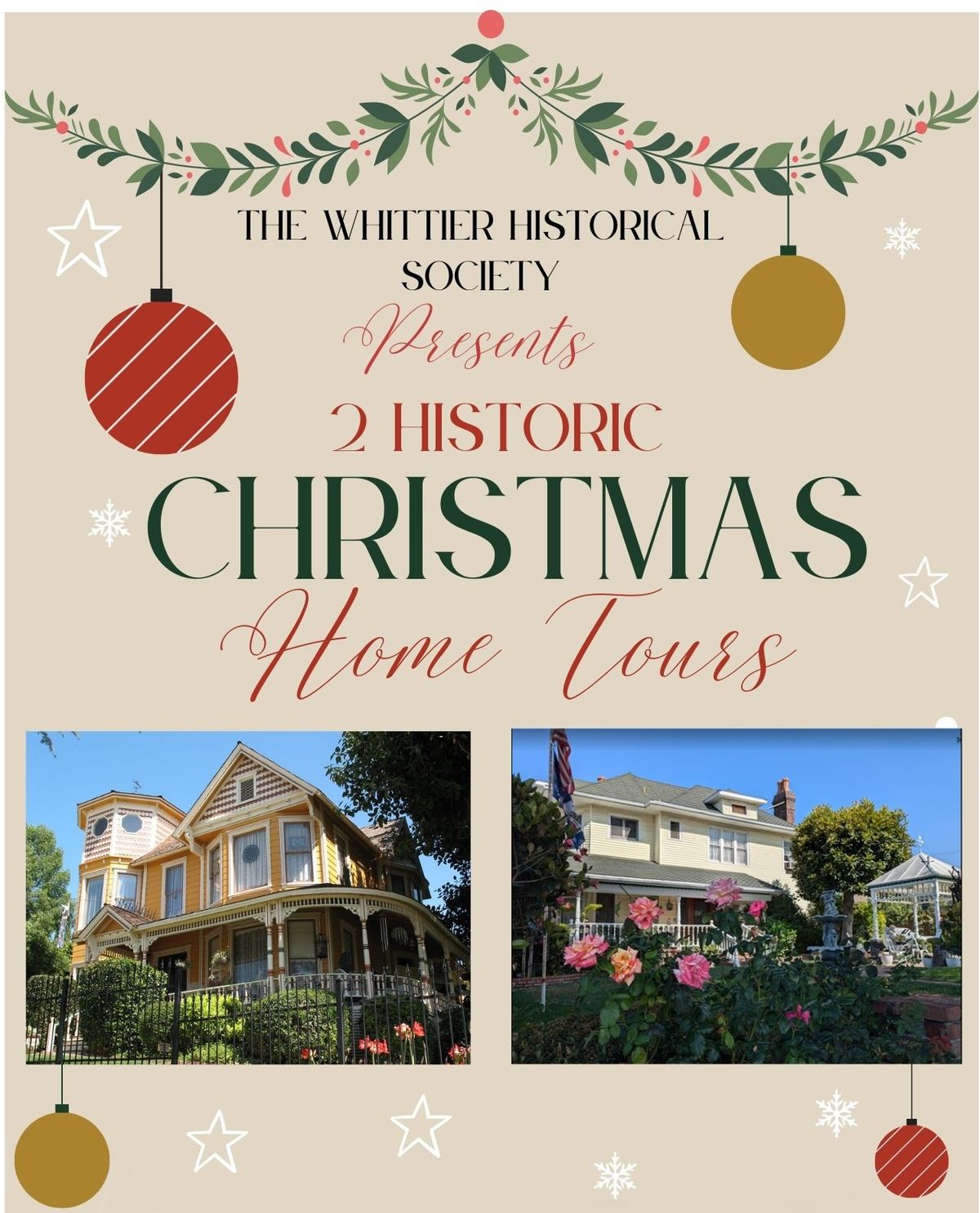 Historic Christmas Home Tours