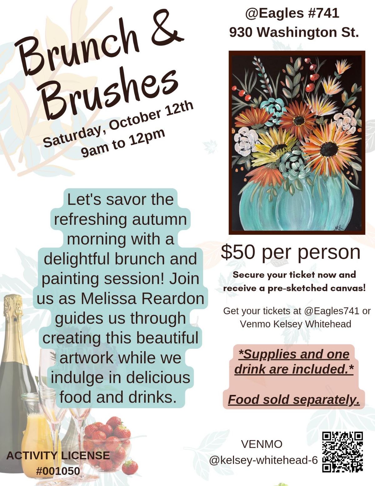 Brunch & Brushes at Eagles 741