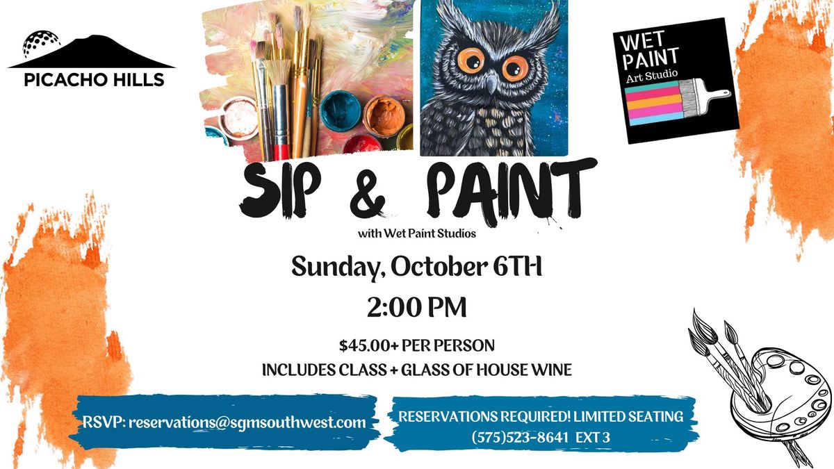 Paint N' Sip @ Picacho Hills Country Club