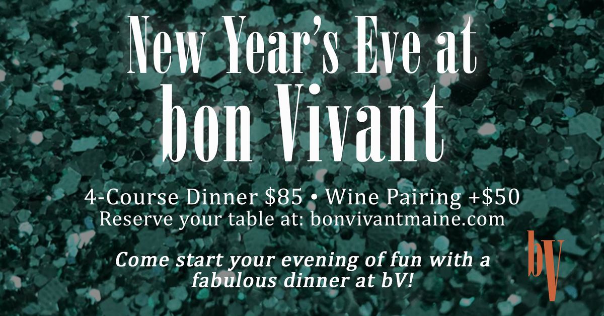 New Year's Eve at bon Vivant