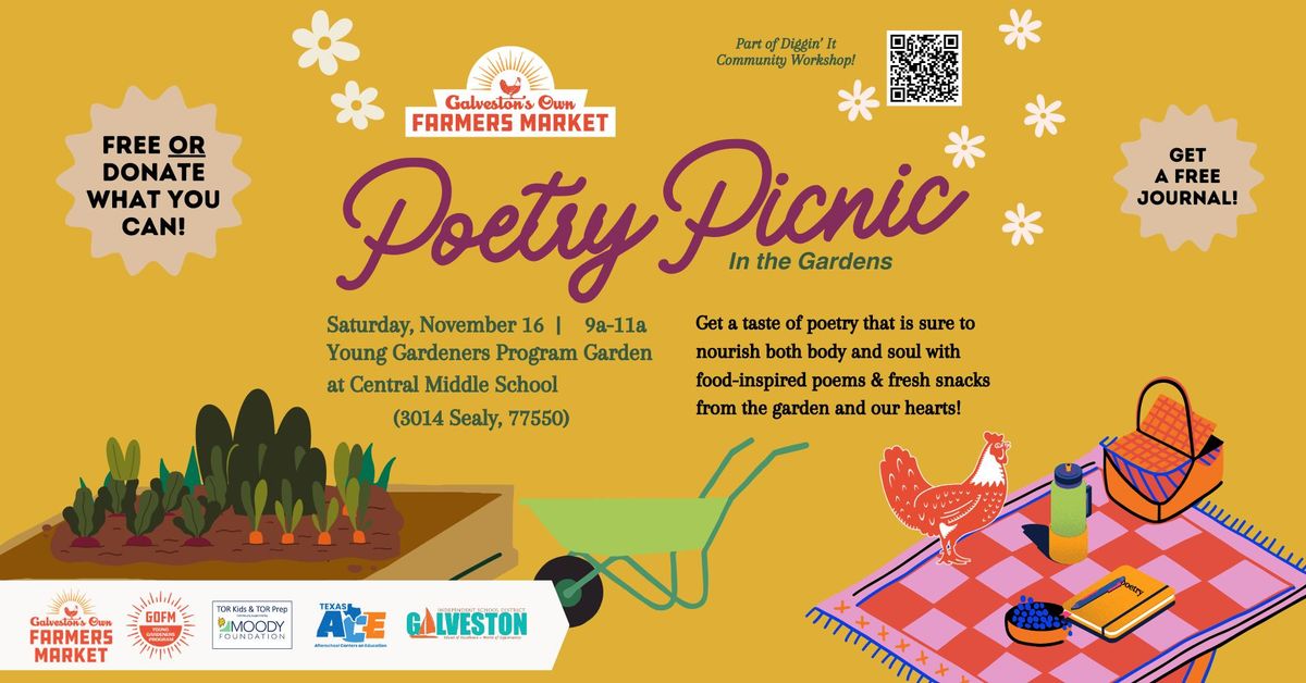 Diggin' It with GOFM - Nourish Body & Soul - Poetry Picnic 