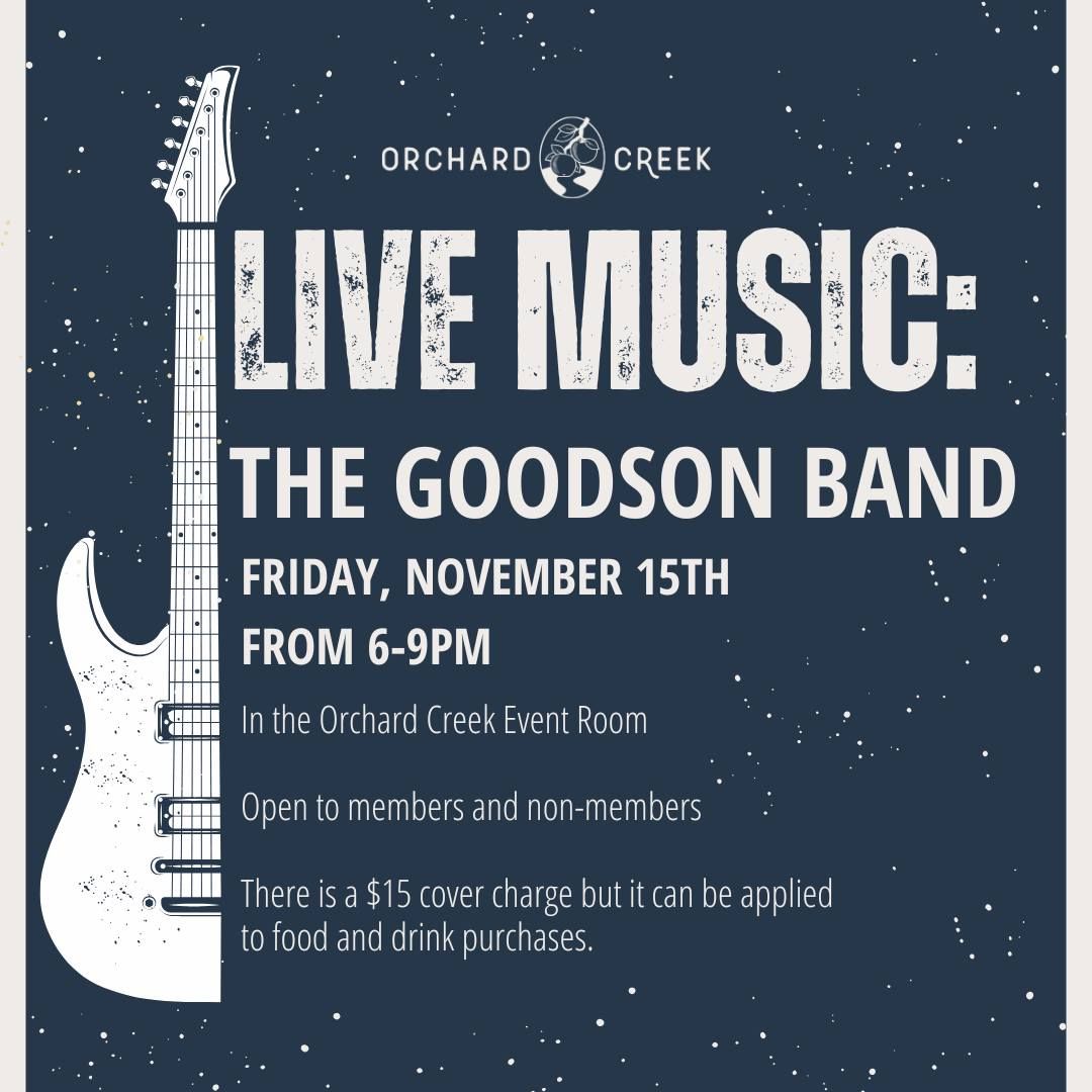 LIVE MUSIC: The Goodson Band