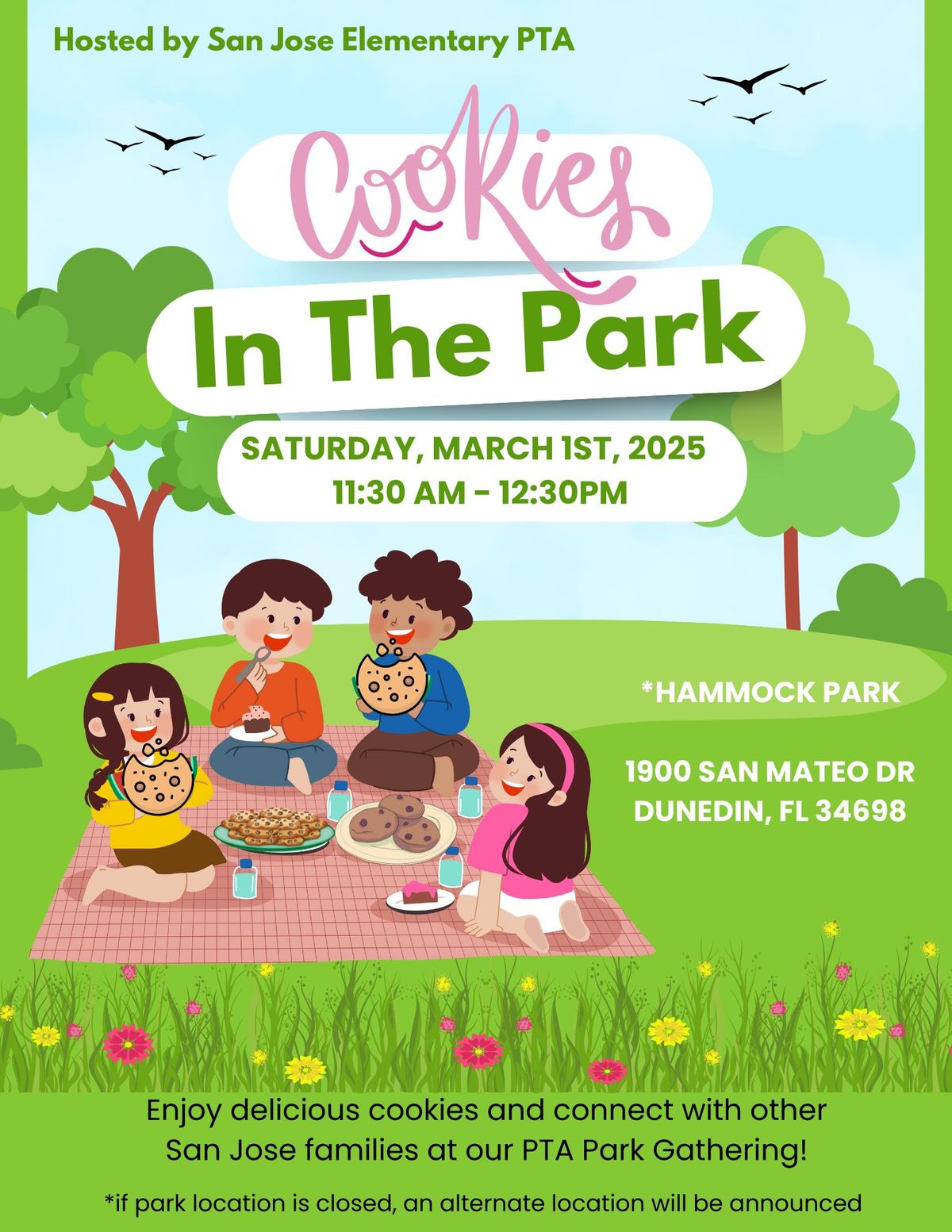 Cookies in the Park