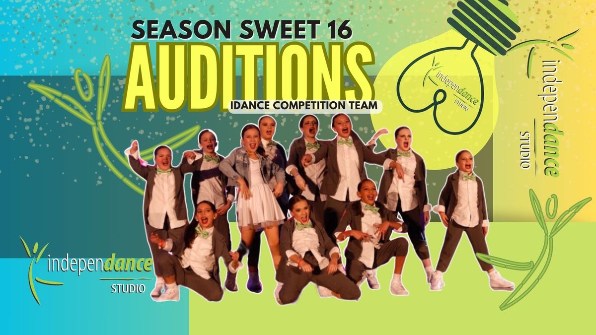 ??? iDANCE Competition Team Auditions: Season 16!???