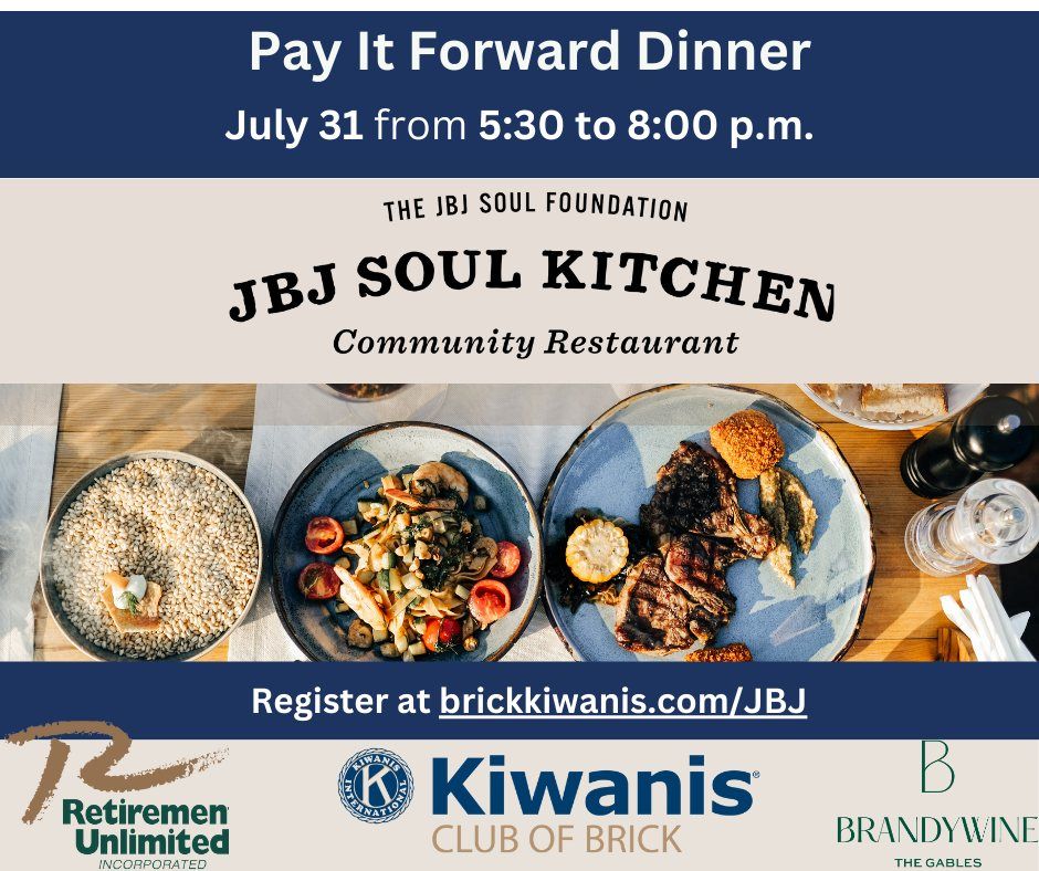  Pay it Forward Dinner 