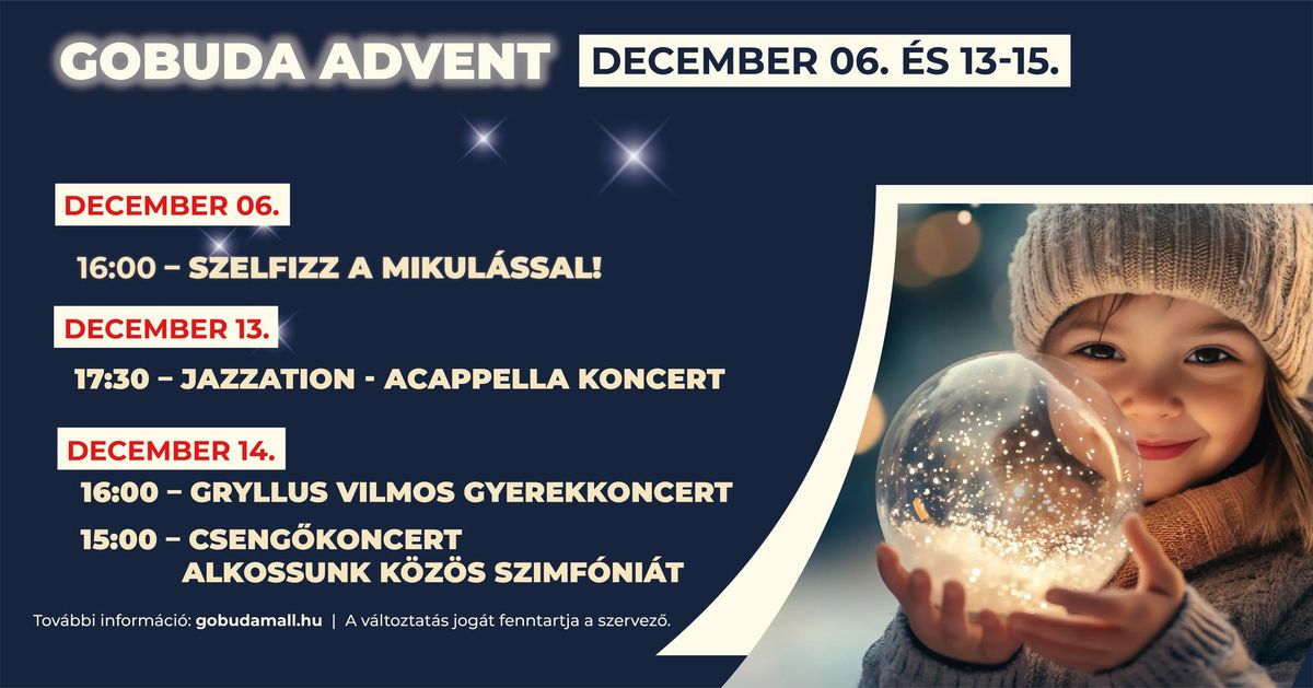 GOBUDA Advent: A kar\u00e1csony var\u00e1zsa