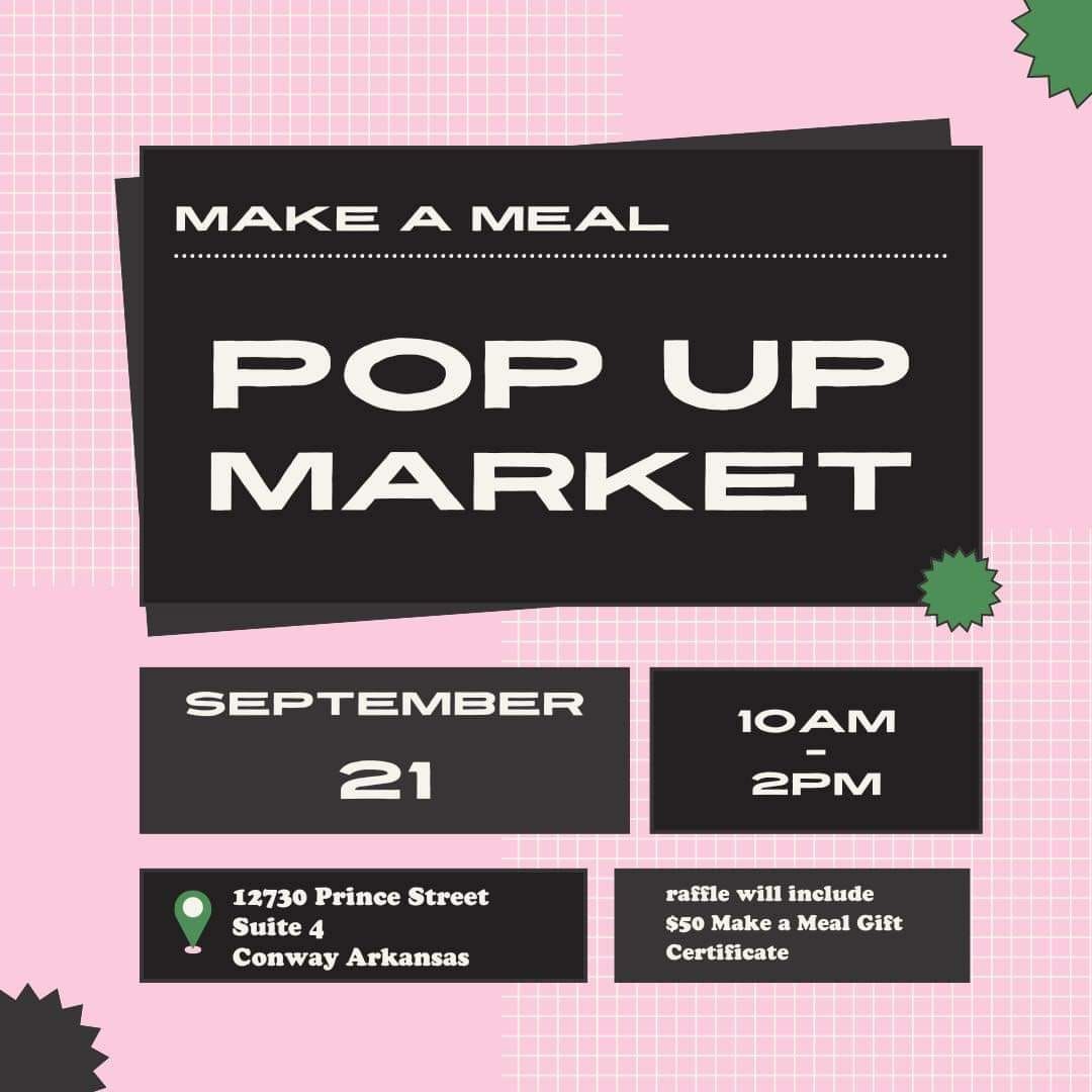 Pop Up Market & Tasting Event