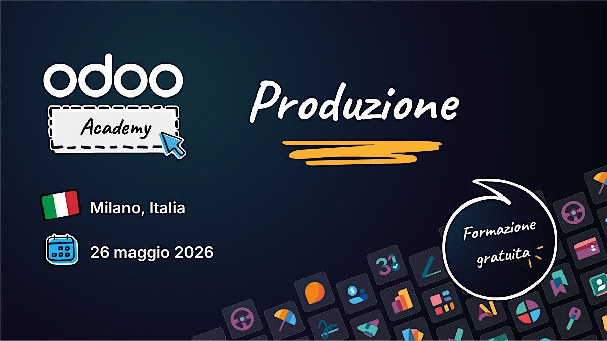 Odoo Academy Produzione - Milano
