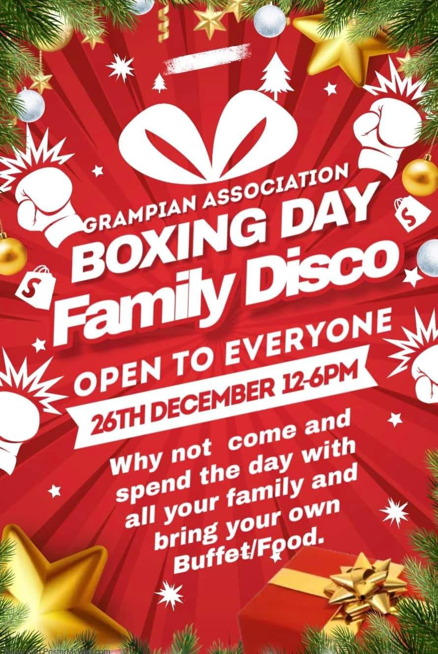 Grampian Boxing Day Family Disco