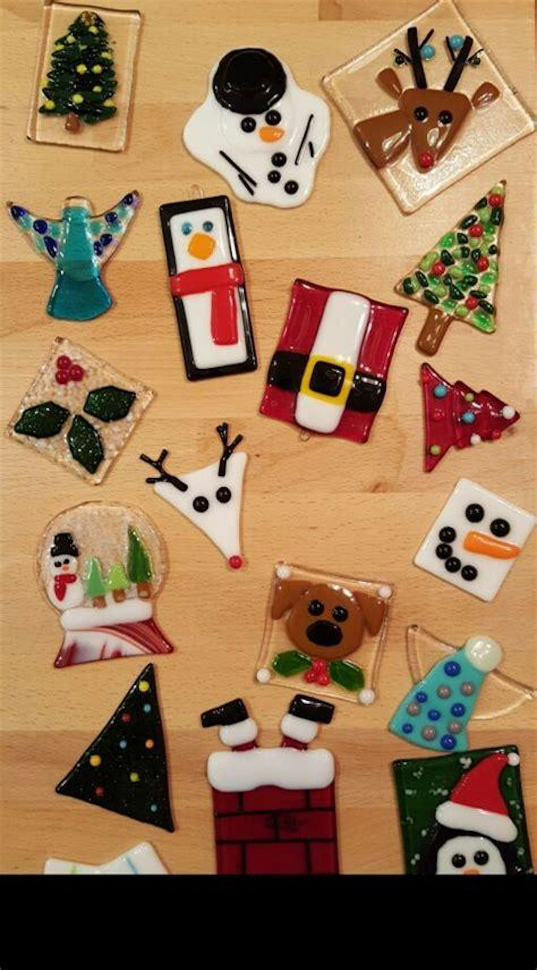 Glass Fusing : Ornaments