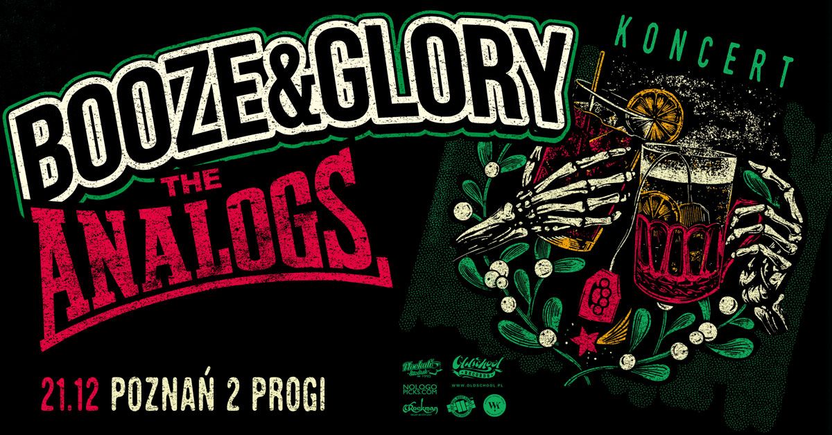 Pozna\u0144: BOOZE & GLORY + THE ANALOGS + Unbeaten + Offensywa, 2Progi