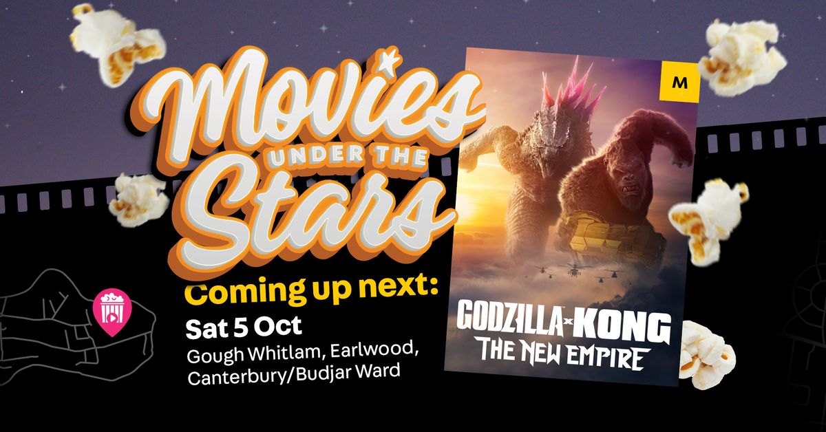 Godzilla x Kong: The New Empire - Movies Under the Stars screening